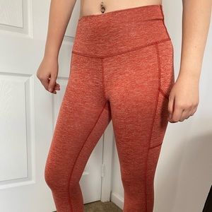 Burnt Orange Pocket Leggings